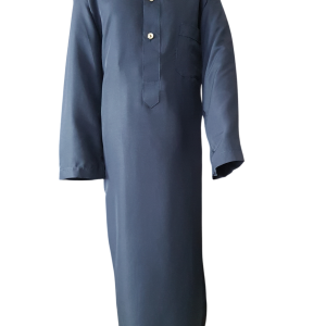 Navy With Collar - Pants - Fancy Button