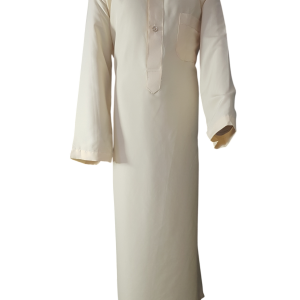 Cream With Collar - Pants - Fancy Button