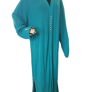 Jersey Throw Marina Blue Stripe With Pearls