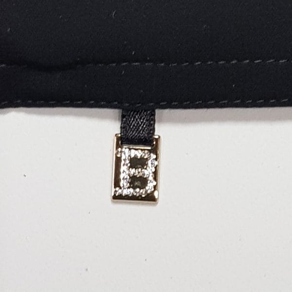B Swarovski On Gold Tie - Image 3