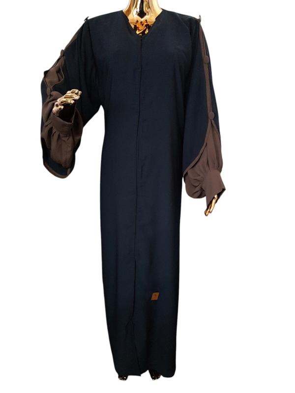 Navy With Brown Cloak