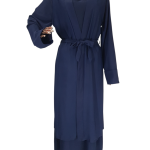 Navy Cloak With Waistcoat