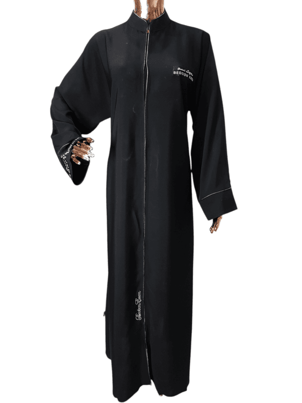 Black And White Pipping Cloak