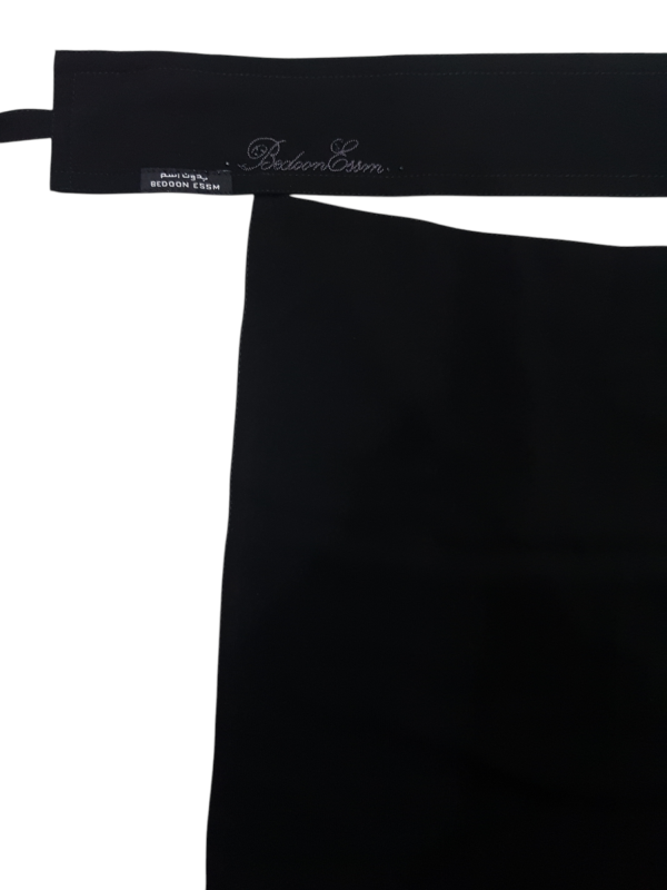 Grey Embroidery With Few Black Stones - Image 3