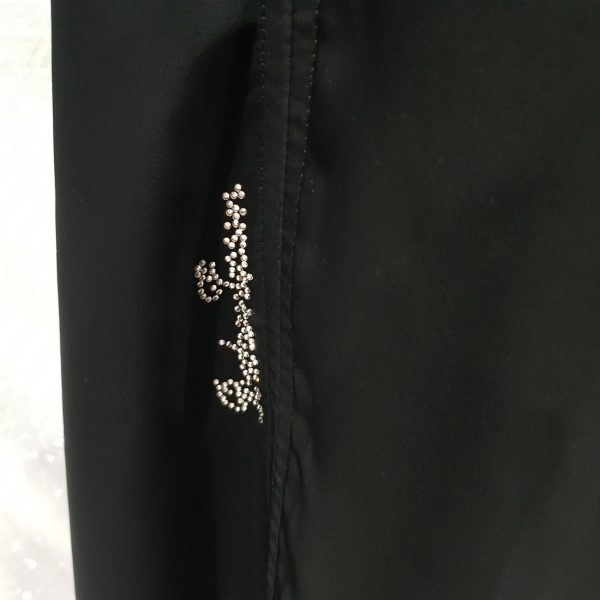 Side Zip With Silver Cursive Logo - Image 3