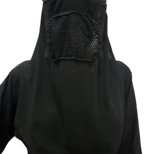 BLACK IHRAM PARDA