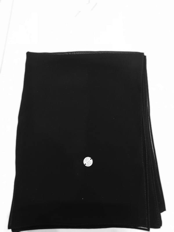 SCARF WITH CIRCLE METAL TAG WITH SWAROVSKI - Image 2