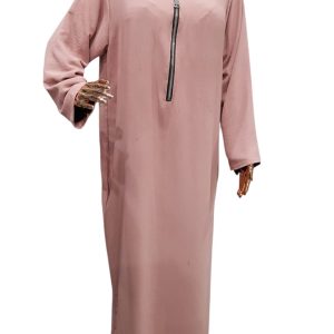 BEDOON ESSM DUSTY ROSE SILVER ZIP