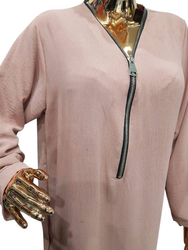 BEDOON ESSM DUSTY ROSE SILVER ZIP - Image 2