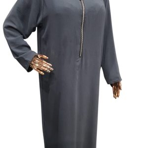 BEDOON ESSM DARK GREY SILVER ZIP