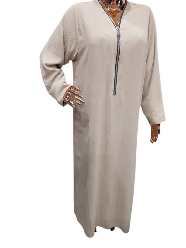 BEDOON ESSM BROWN SILVER ZIP