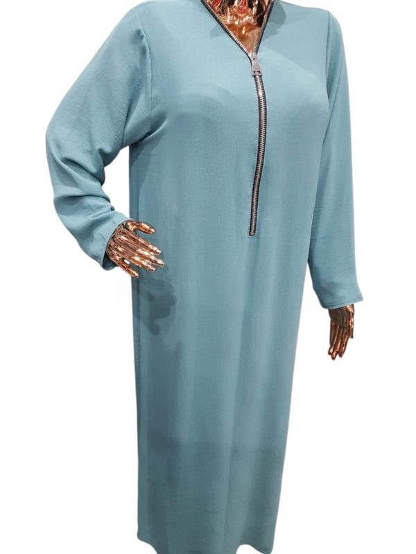 BEDOON ESSM TURQUOISE SILVER ZIP - Image 2