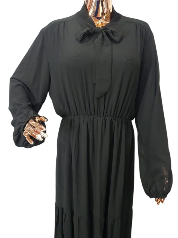 BLACK COLOUR CLOAK - Image 2