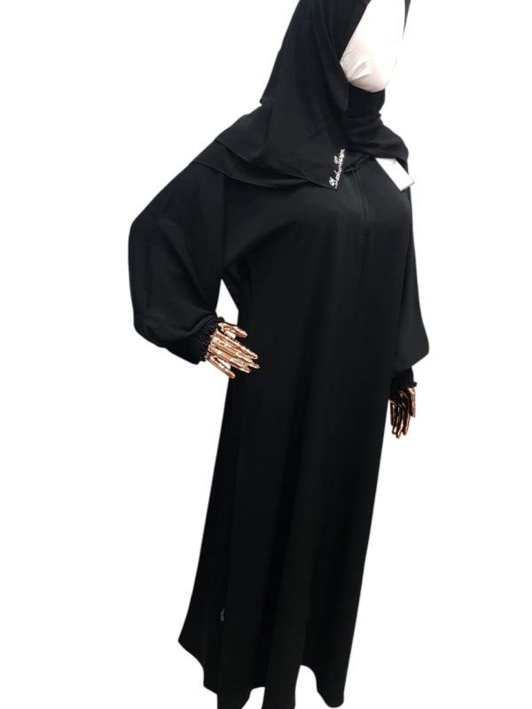 Balloon Ruched Sleeve Logo