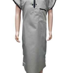 Light Green Kids Kurta With Piping