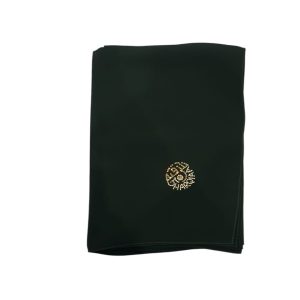 Gold Arabic Swarovski Eng Emb Round Logo