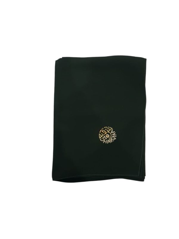 Gold Arabic Swarovski Eng Emb Round Logo